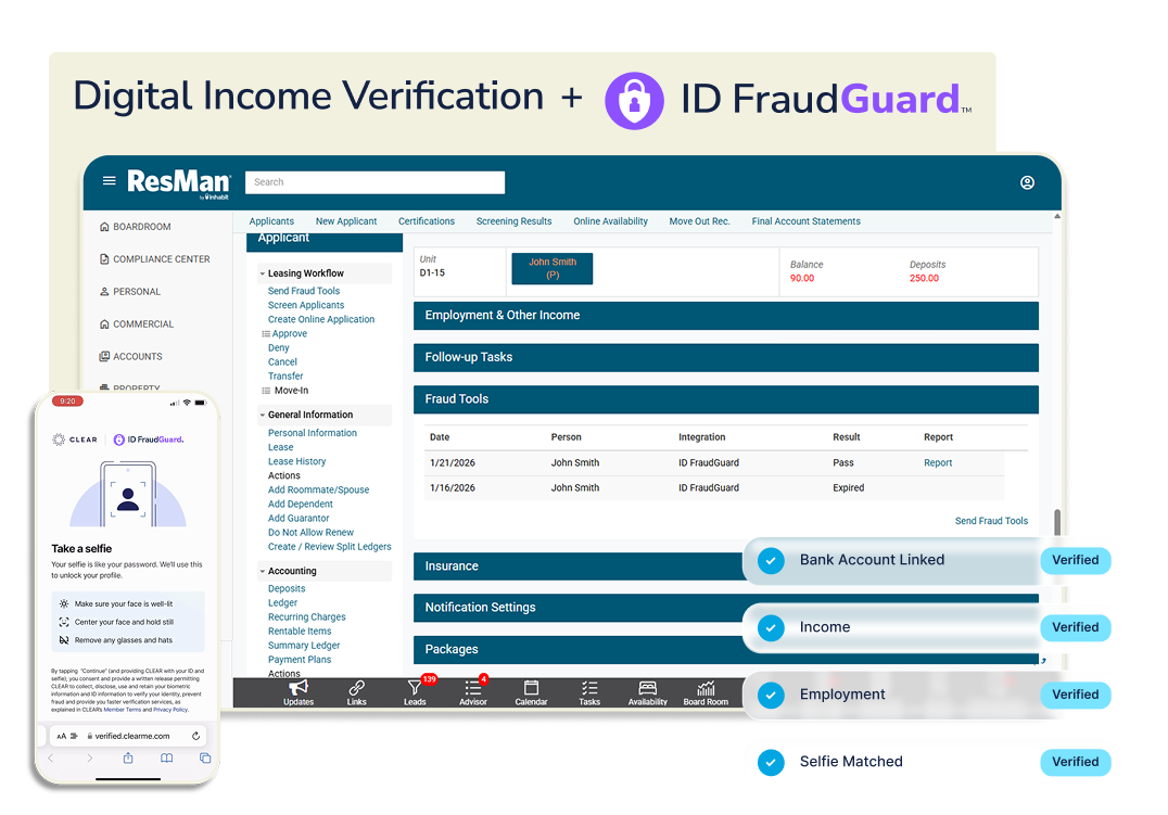 Digital income verification preview