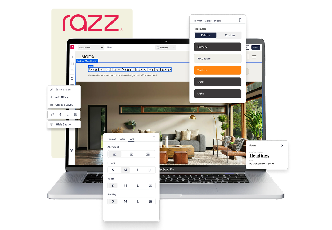 Multifamily websites graphic